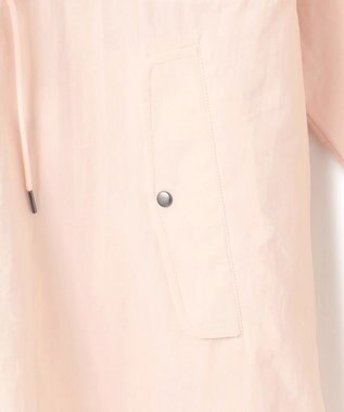 UNFILO ナイロンモッズコート ピンク