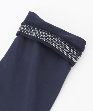 23区GOLF 【WOMEN】３０ｄカノコインナー アームカバー ネイビー系