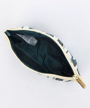 LeSportsac SMALL SLOAN COSMETIC/ティールグリーンストライプ ティールグリーンストライプ