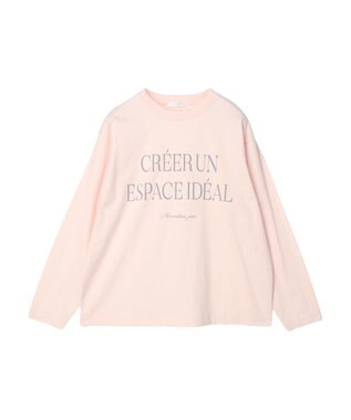 Green Parks オーバーサイズロゴチュニック Light Pink