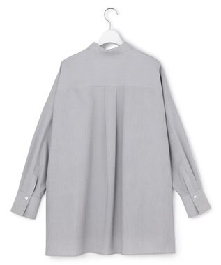 ICB 【先行予約】 クリーンブロード ポンチョシャツ ブラックストライプ