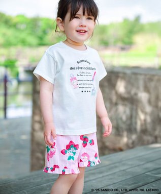 ANY KIDS 【any FAM×サンリオキャラクターズ】2WAY 甚平セット マイメロディ×イチゴ