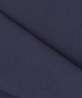 自由区 【洗える】ハイツイストコットンアセテート ワンピース インディゴブルー