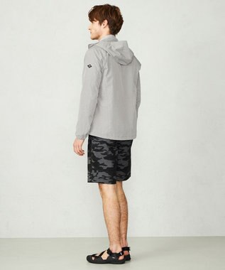 JOSEPH ABBOUD MOUNTAIN 【UNISEX】3Dエンボス パーカー ライトグレー系