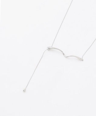 ANY ウェーブトップラリエットネックレス