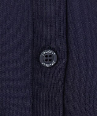 23区GOLF 【WOMEN】【ウォッシャブル】ニットカーデガン ネイビー系