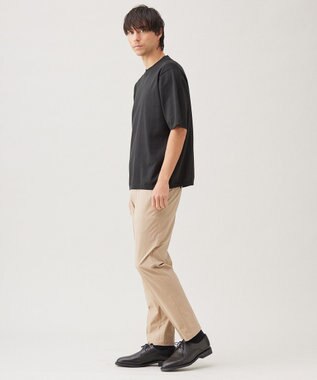 UNFILO MENS 【メンズノンノWEB掲載】スゴ機能美 ニット クルーネック ダークカーキ