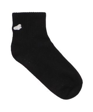 WEGO バック刺繍アンクルパイルソックス 柄1