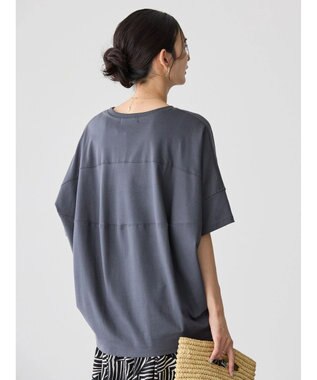 AMERICAN HOLIC ＵＶカット＋接触冷感　コクーンカットプルオーバー Charcoal Gray