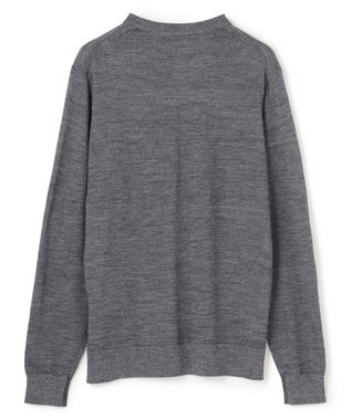 JOSEPH HOMME ウォッシャブルメリノ　クルーネックニット ライトグレー系