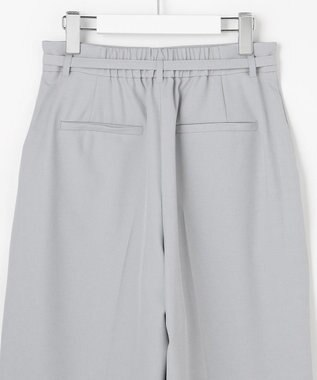 ANY SIS L スマートビューティストレッチベルト ワイドパンツ グレー