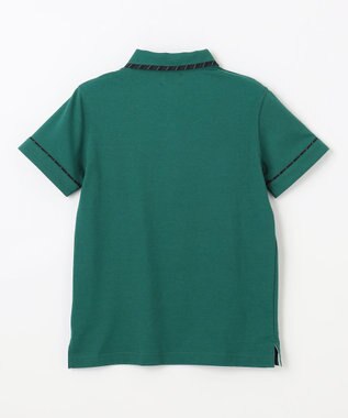 J.PRESS KIDS 【140-170cm】カノコ バックブル 半袖ポロシャツ グリーン系