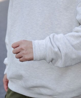 WEGO ヘビーウエイトハーフZIPワンポイントPO オートミール