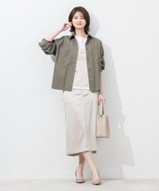 ONWARD Reuse Park 【23区】カットソー春夏 ベージュ