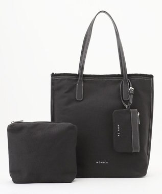 LA BAGAGERIE 【MONICA】A4フリンジキャンバストート ブラック