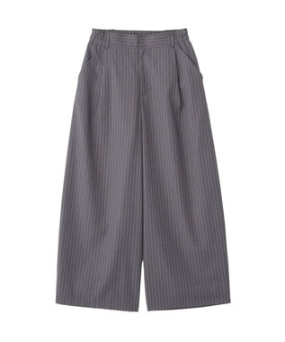 CRAFT STANDARD BOUTIQUE ストライプタックカーブパンツ Stripe Gray