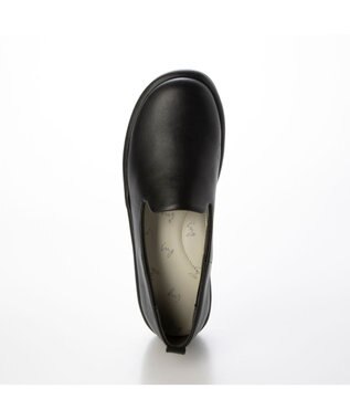 ing <ing>【サスティナブル】ボリュームソールスリッポンシューズ ブラック