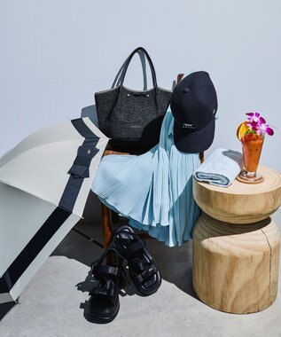 TOCCA MIGNON BASKET かごバッグ ブラック系