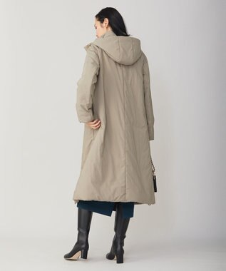 ICB L パディングロングコート アッシュカーキ系