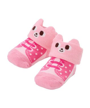 MIKI HOUSE HOT BISCUITS 【9-11cm】ベビーソックス　シューズ風