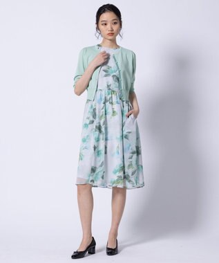 TOCCA BALOON ニットカーディガン ライトグリーン系