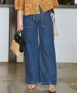 23区 【見上愛さん着用】23区 Summer DENIM ベイカーパンツ