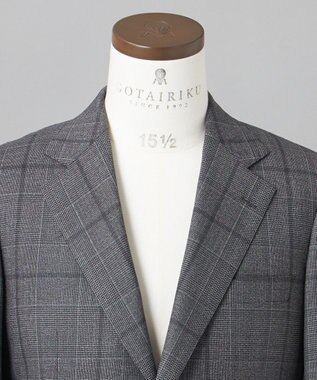 GOTAIRIKU 【TALLIA DI DELFINO】17MICRON スリーピーススーツ グレー系4