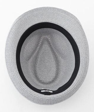 JOSEPH ABBOUD 【サイズ調整可】ウォッシャブル ブレード ハット ライトグレー系