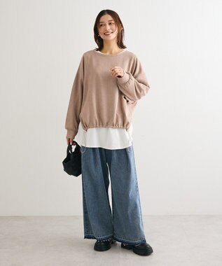 Green Parks 裾ラウンドホワイトインナー Off White