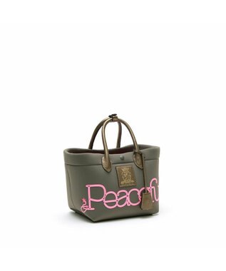 A.D.M.J. 【魔法の様に軽い】マジックライト/コード刺しゅうキューブトート21cm(Dカン付) LO/RO