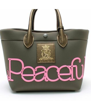 A.D.M.J. 【魔法の様に軽い】マジックライト/コード刺しゅうキューブトート21cm(Dカン付) LO/RO