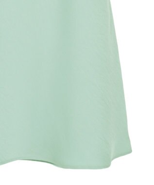 YECCA VECCA サテンフレアスカート Mint