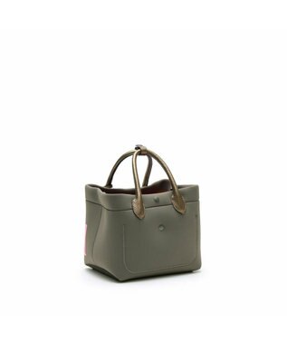 A.D.M.J. 【魔法の様に軽い】マジックライト/コード刺しゅうキューブトート21cm(Dカン付) LO/RO