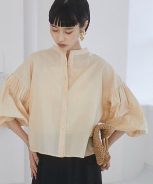 WEGO 【ANGIE VINTAGE】ボリューム袖ショートブラウス