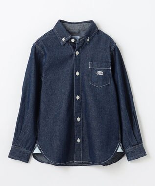 J.PRESS KIDS 【110-130cm】5.5オンス ダンガリーシャツ ネイビー系