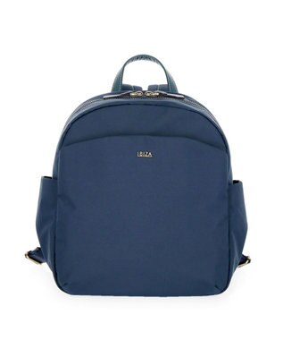 リュック。メーカはIbiza.外側にはファスナー付きポケット一つ。