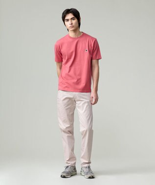 J.PRESS MEN UNISEXで着られるアイコニックな1着【WEB限定】バックブル Ｔシャツ オレンジ系