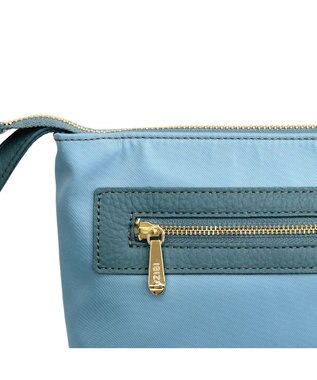 IBIZA ポプラール　ナイロン　ショルダーバッグ オレンジ