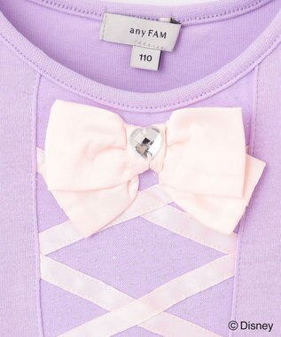 ANY KIDS 【ディズニープリンセス】ドレス風 ワンピース ラベンダー<ラプンツェル>