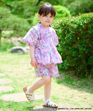 ANY KIDS 【any FAM×サンリオキャラクターズ】2WAY 甚平セット クロミ×紫陽花