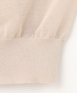 23区 【洗える】ライトシアーニット カーディガン ベージュ系