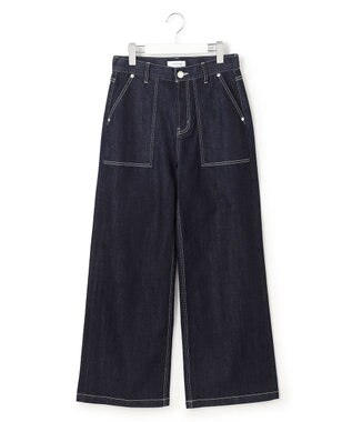 23区 【先行予約】23区 Summer DENIM ベイカーパンツ ネイビー系