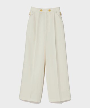GRACE CONTINENTAL マリンワイドパンツ ホワイト