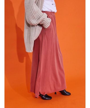 AMERICAN HOLIC ピグメント加工タイトカットスカート Terracotta