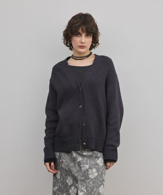 GRACE CONTINENTAL リリヤーンニットカーディガン