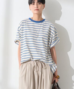 AMERICAN HOLIC レトロボーダープルオーバー Ivory