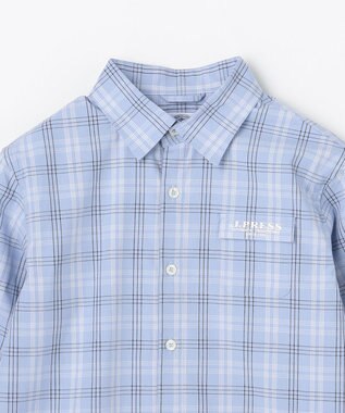 J.PRESS KIDS 【140-170cm】オックス チェックシャツ スカイブルー系3
