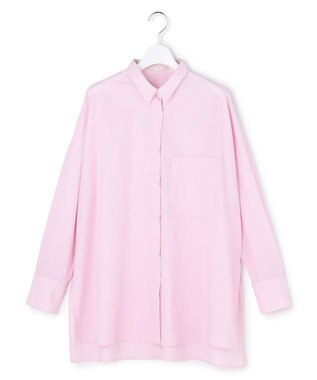 ICB 【先行予約】 クリーンブロード ポンチョシャツ ライトピンクストライプ