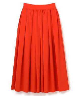 uncrave クールタッチカラータイプライター フレアスカート