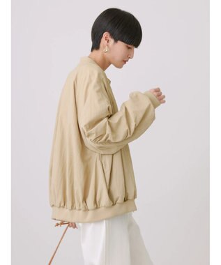 AMERICAN HOLIC 撥水加工ギャザーブルゾン Beige